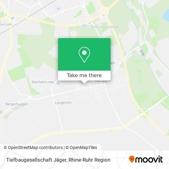 Tiefbaugesellschaft Jäger map
