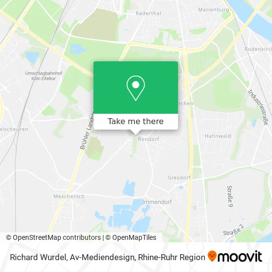 Карта Richard Wurdel, Av-Mediendesign