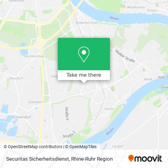 Securitas Sicherheitsdienst map