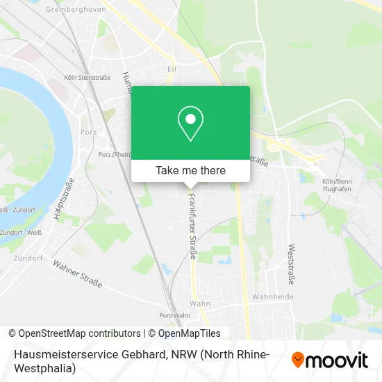 Hausmeisterservice Gebhard map