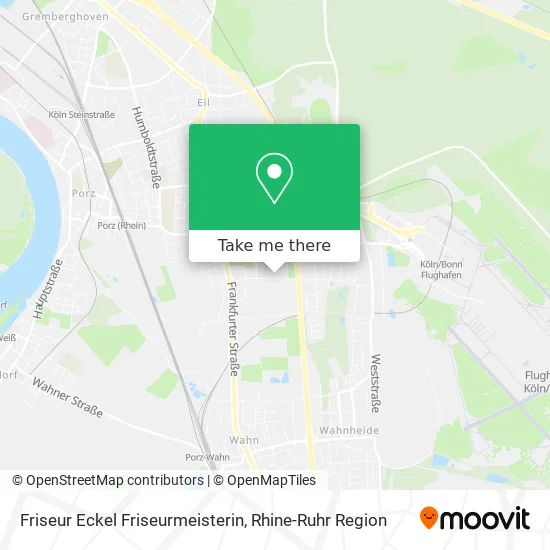 Карта Friseur Eckel Friseurmeisterin