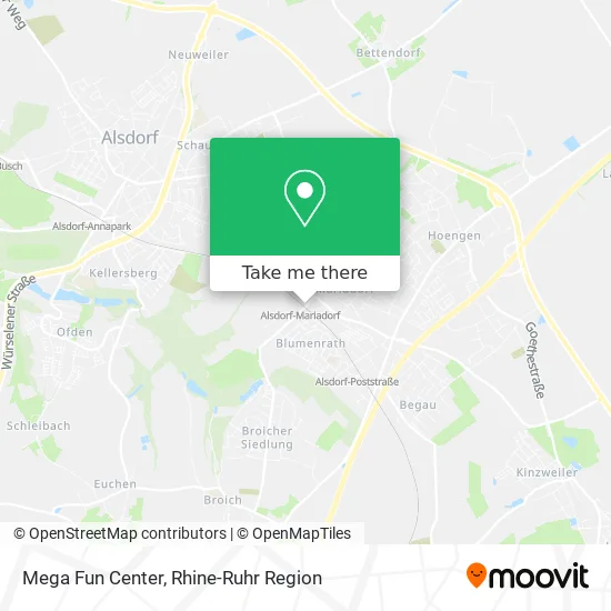 Карта Mega Fun Center