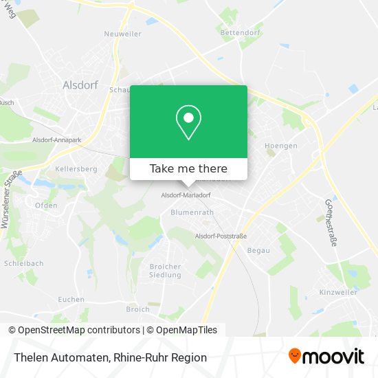 Thelen Automaten map