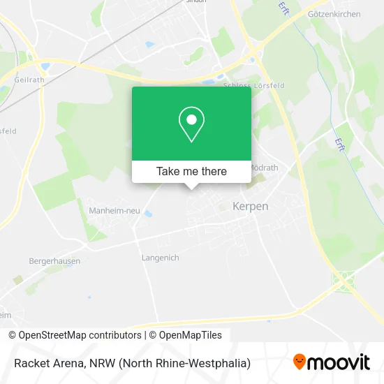 Карта Racket Arena