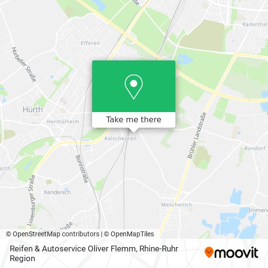 Reifen & Autoservice Oliver Flemm map