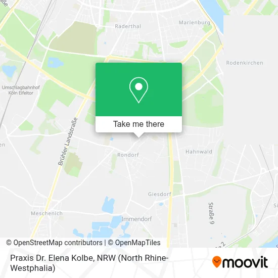 Praxis Dr. Elena Kolbe map