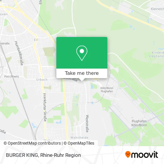 Карта BURGER KING