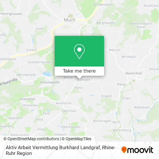 Карта Aktiv Arbeit Vermittlung Burkhard Landgraf
