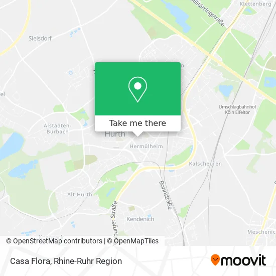 Карта Casa Flora