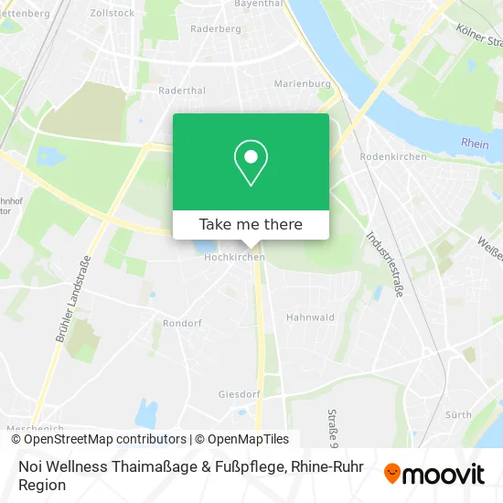 Карта Noi Wellness Thaimaßage & Fußpflege