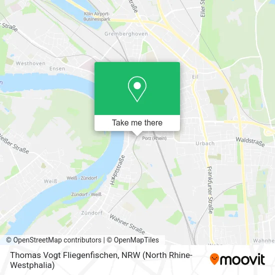 Карта Thomas Vogt Fliegenfischen