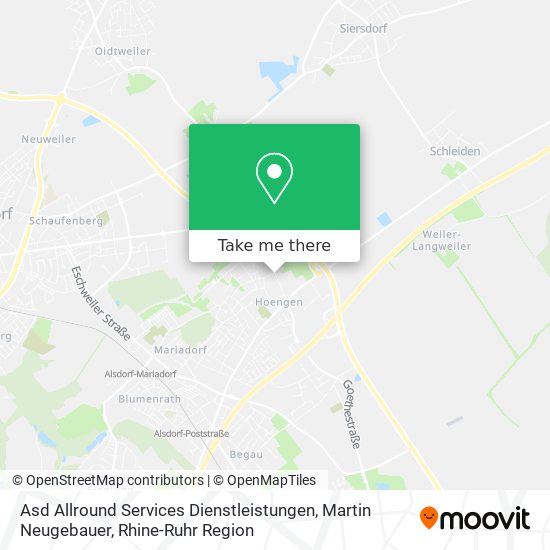 Asd Allround Services Dienstleistungen, Martin Neugebauer map