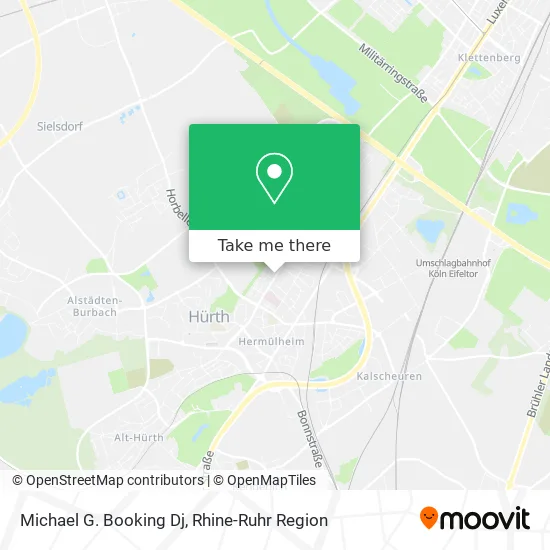 Карта Michael G. Booking Dj