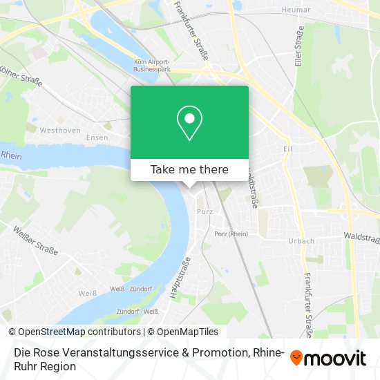 Die Rose Veranstaltungsservice & Promotion map