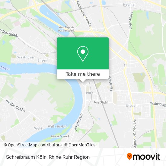 Schreibraum Köln map