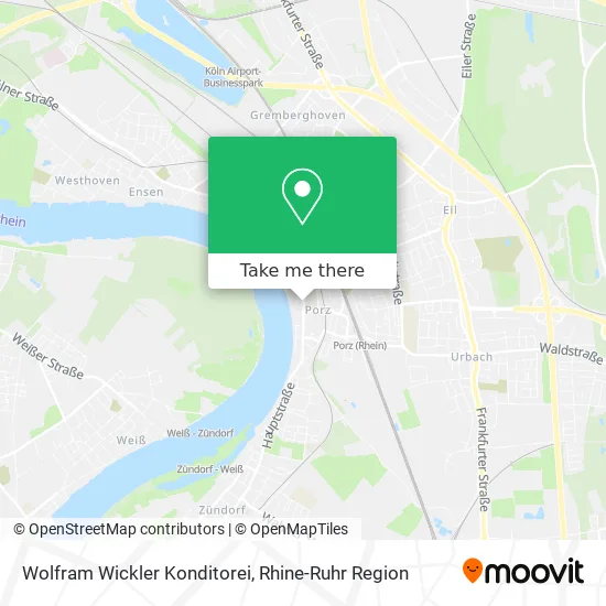 Карта Wolfram Wickler Konditorei