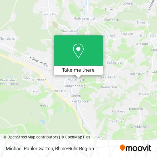 Карта Michael Rohler Garten