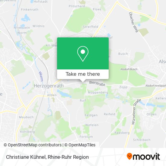 Christiane Kühnel map