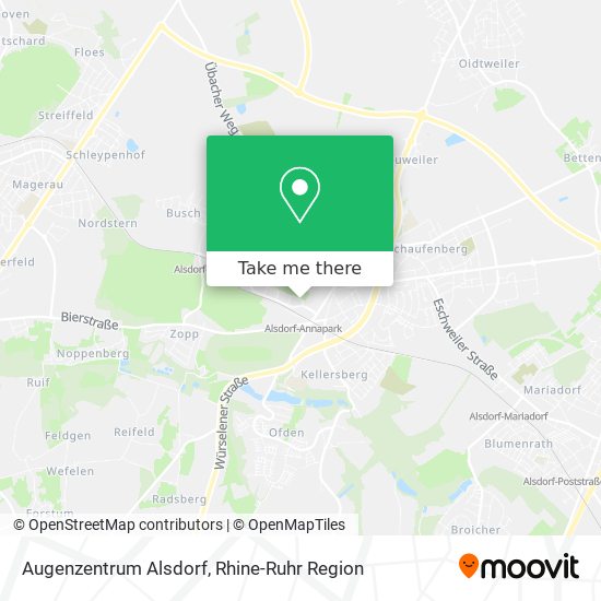 Augenzentrum Alsdorf map