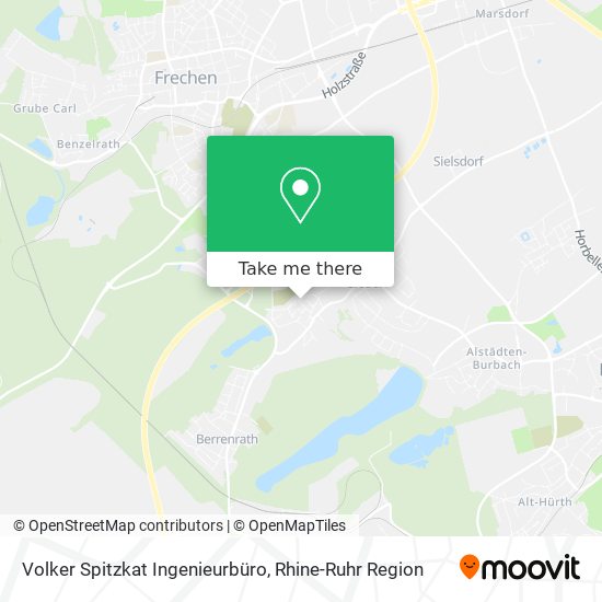 Volker Spitzkat Ingenieurbüro map