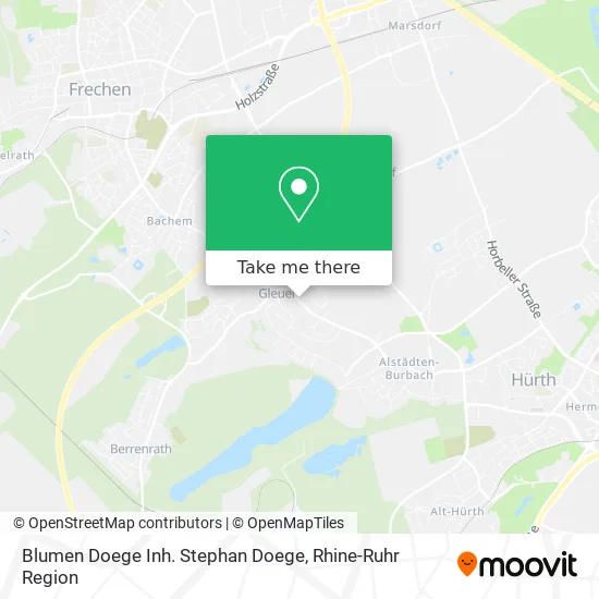 Карта Blumen Doege Inh. Stephan Doege