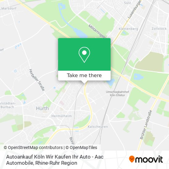 Карта Autoankauf Köln Wir Kaufen Ihr Auto - Aac Automobile