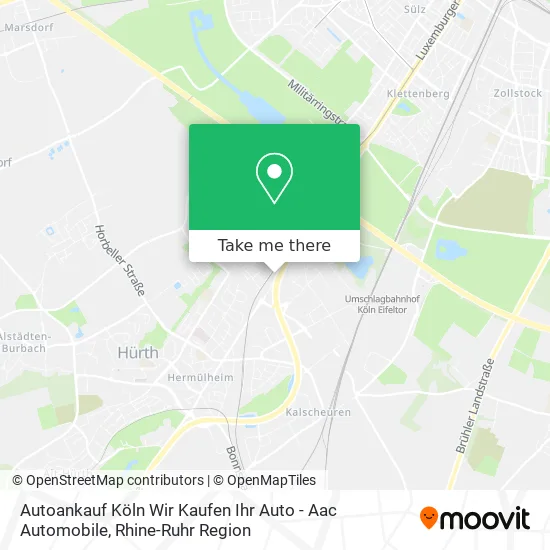 Карта Autoankauf Köln Wir Kaufen Ihr Auto - Aac Automobile