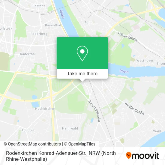 Карта Rodenkirchen Konrad-Adenauer-Str.