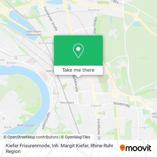 Карта Kiefer Frisurenmode, Inh. Margit Kiefer