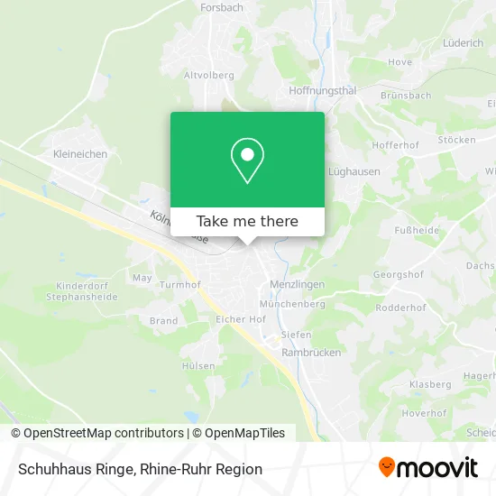 Карта Schuhhaus Ringe