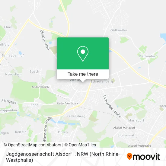 Карта Jagdgenossenschaft Alsdorf I