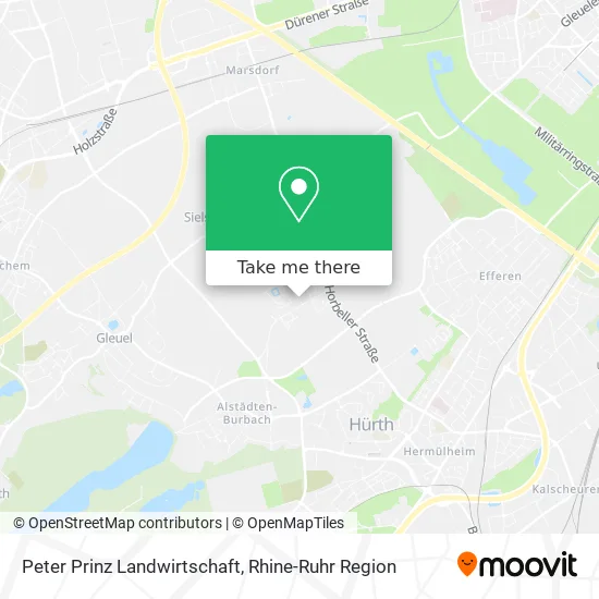 Карта Peter Prinz Landwirtschaft