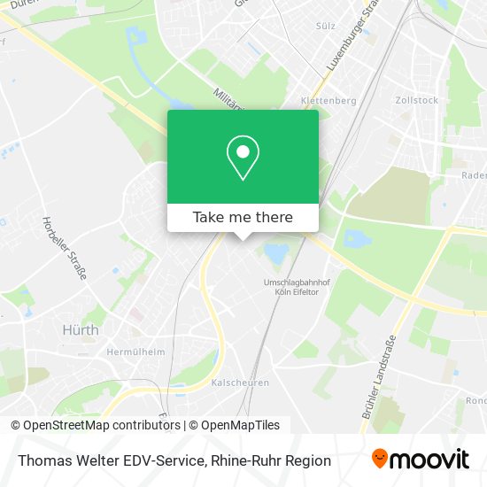 Thomas Welter EDV-Service map