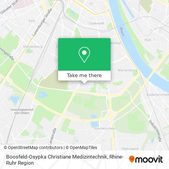 Boosfeld-Osypka Christiane Medizintechnik map
