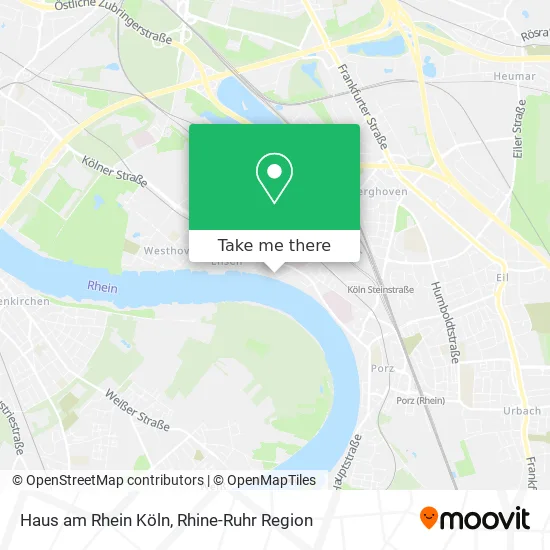 Карта Haus am Rhein Köln