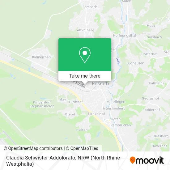 Claudia Schwister-Addolorato map