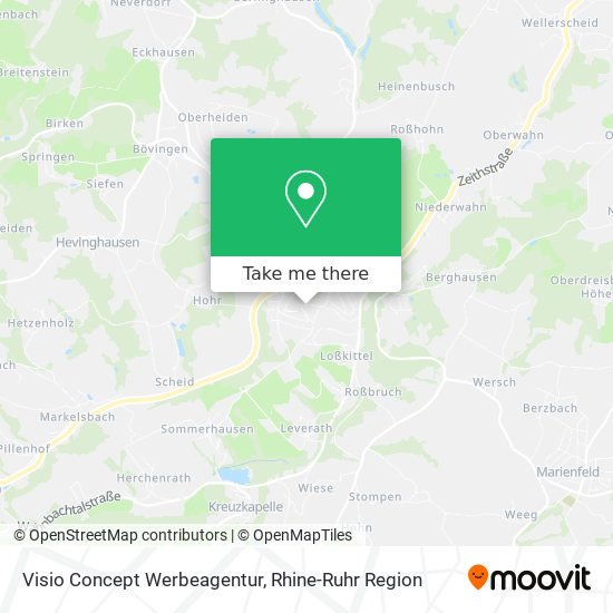 Visio Concept Werbeagentur map