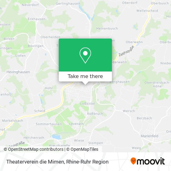 Theaterverein die Mimen map