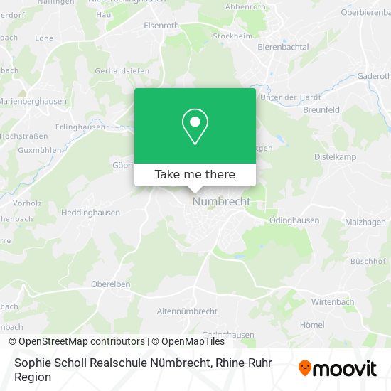 Sophie Scholl Realschule Nümbrecht map