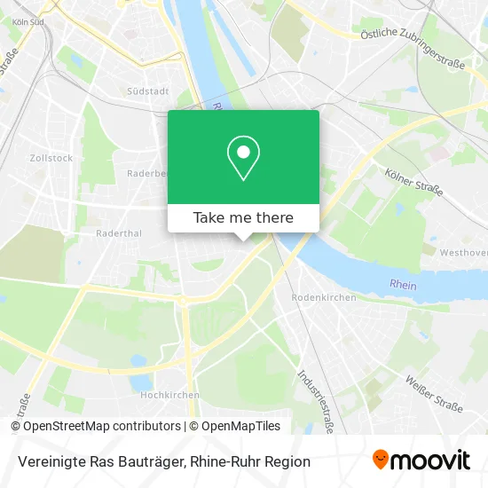 Карта Vereinigte Ras Bauträger