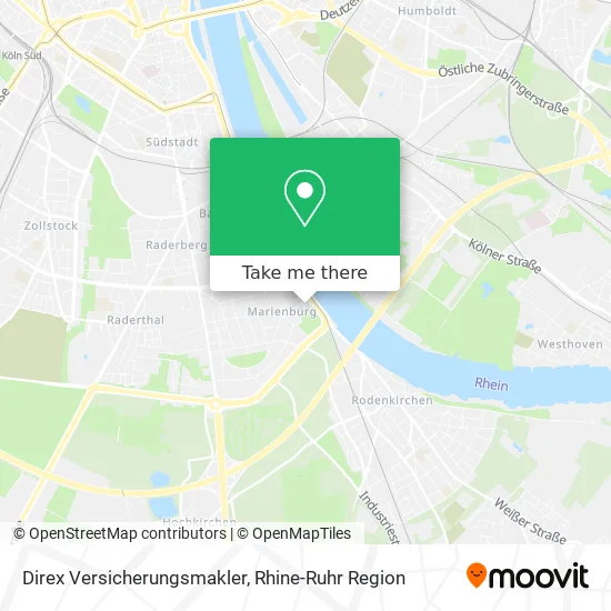 Карта Direx Versicherungsmakler