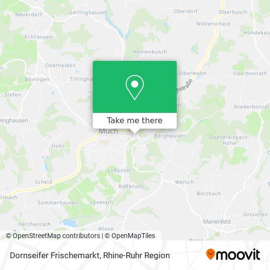 Dornseifer Frischemarkt map