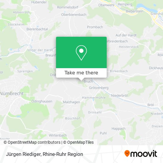 Jürgen Riediger map