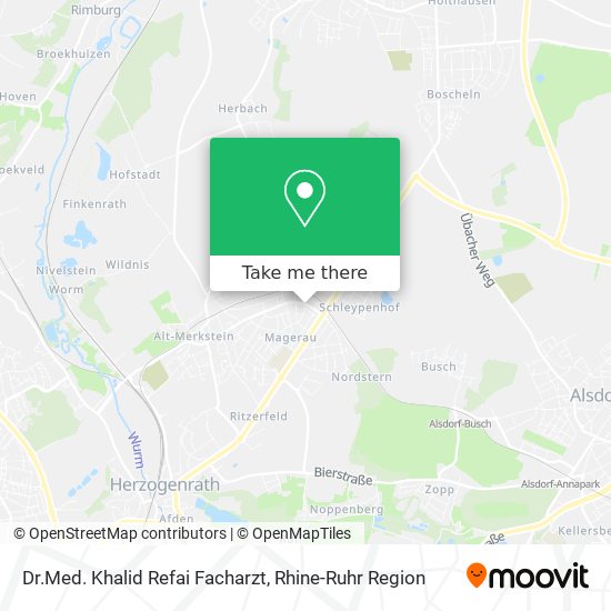 Dr.Med. Khalid Refai Facharzt map