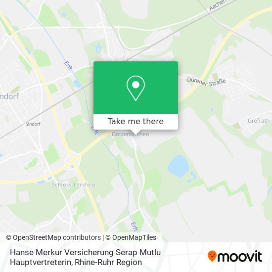 Hanse Merkur Versicherung Serap Mutlu Hauptvertreterin map