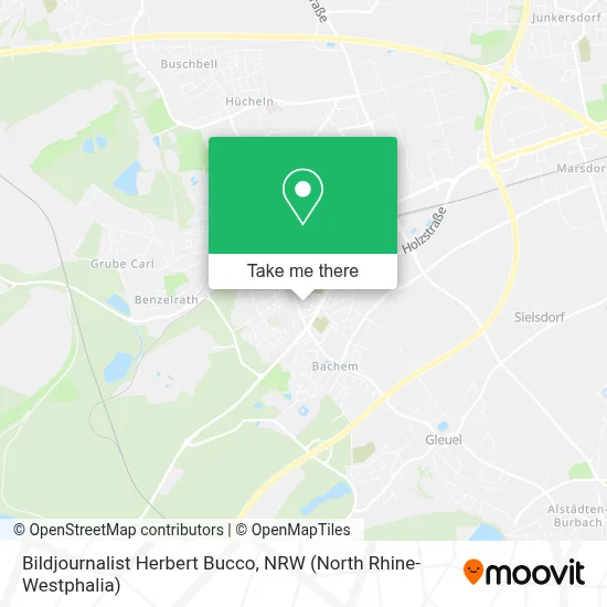 Bildjournalist Herbert Bucco map