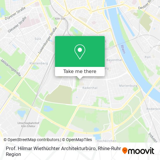 Prof. Hilmar Wiethüchter Architekturbüro map