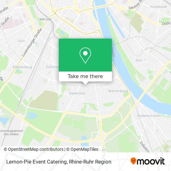 Lemon-Pie Event Catering map