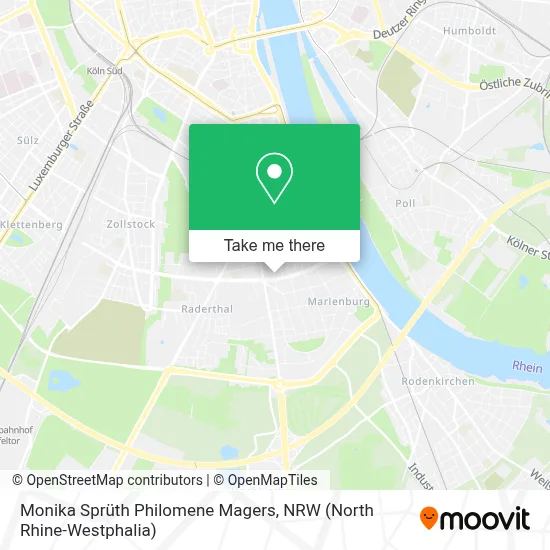 Monika Sprüth Philomene Magers map