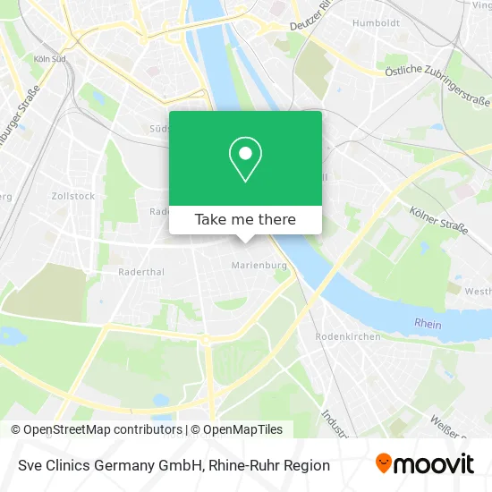 Sve Clinics Germany GmbH map